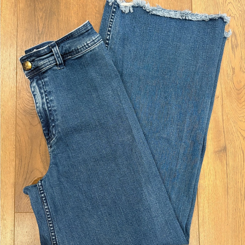 Billabong Blue Cropped Ankle Jeans